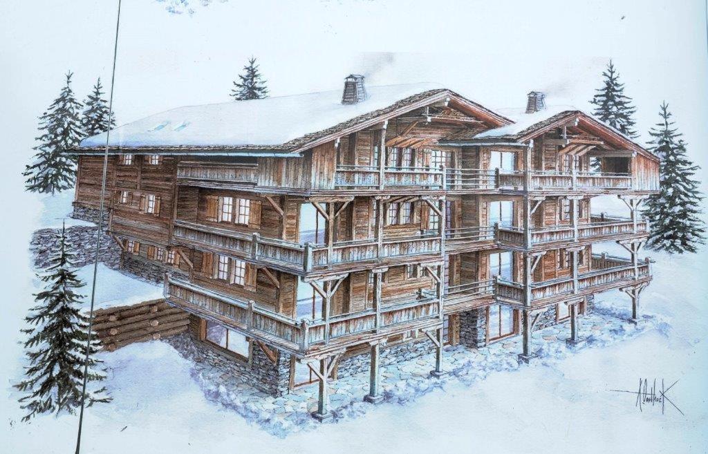 Luxury Grimentz Apartment Exterior foto